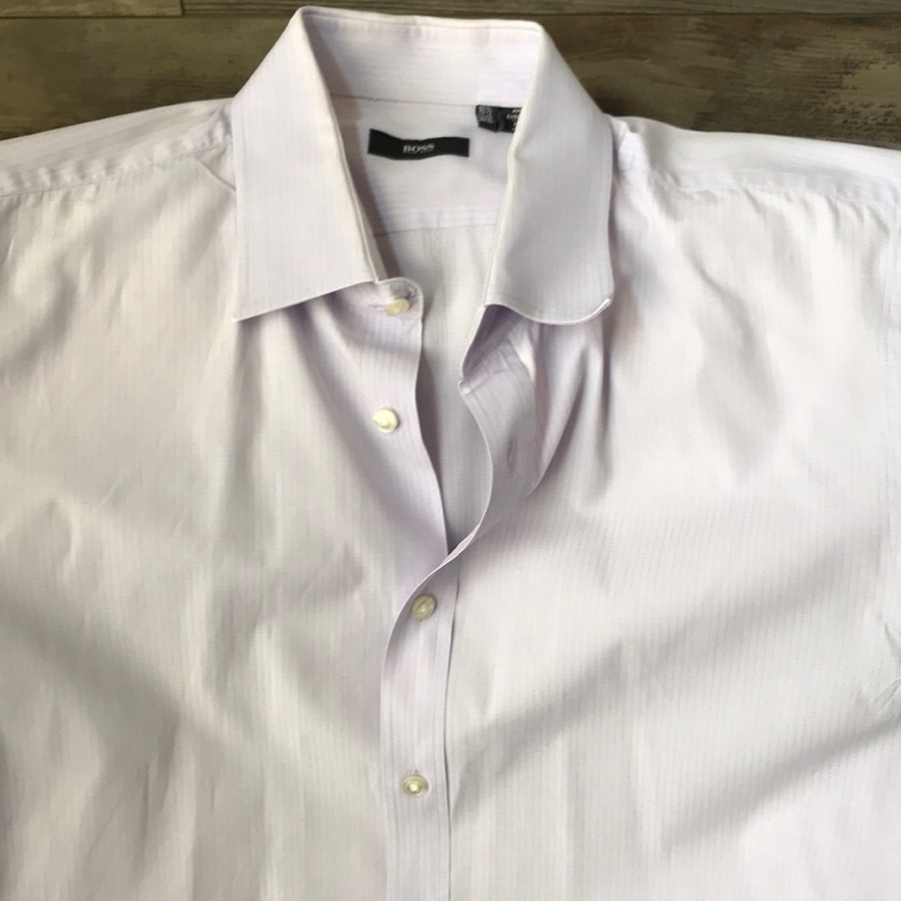 Hugo Boss Lavender Dress Shirt